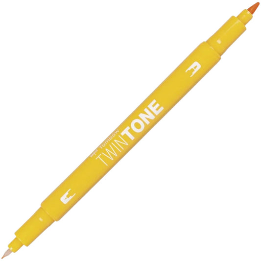 Tombow TWIN TONE Markör Chrome Yellow 04