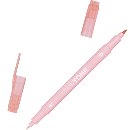 Tombow TWIN TONE Markör Peach Pink 61