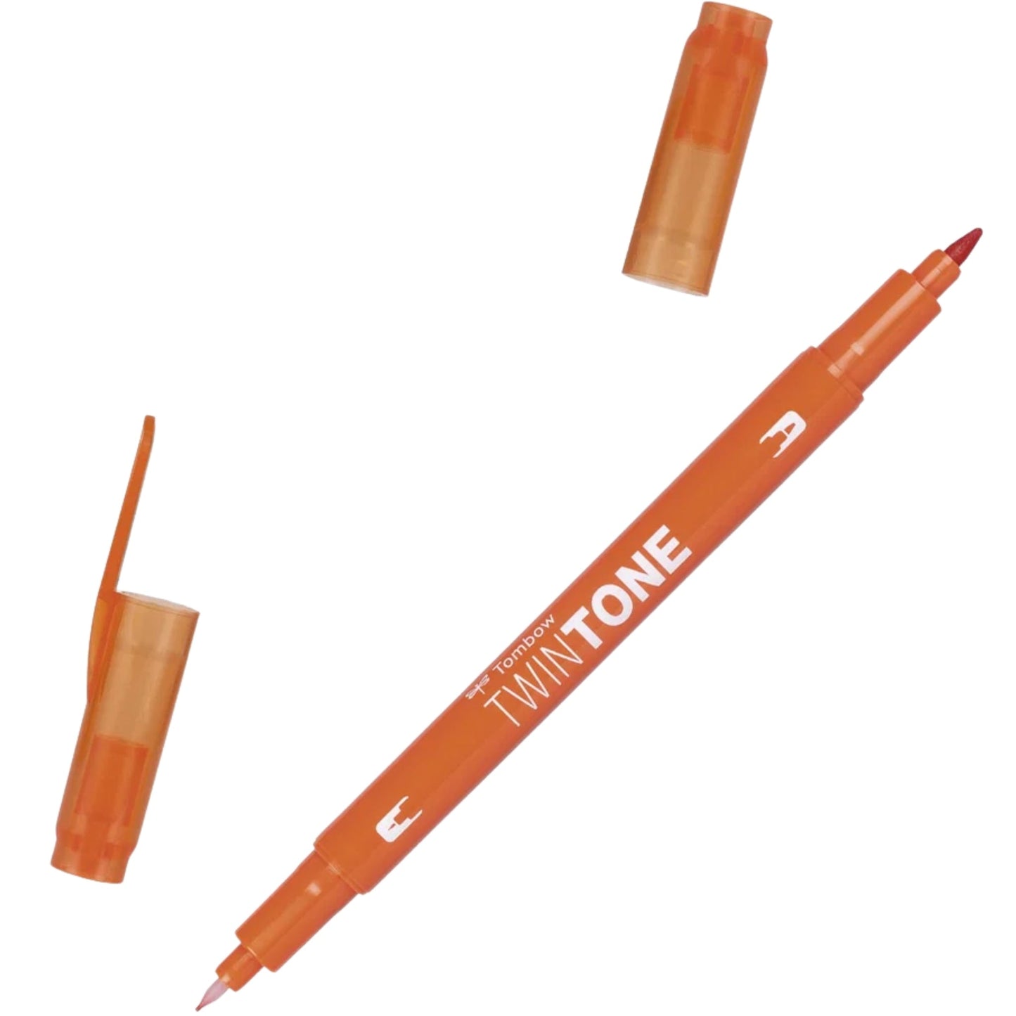 Tombow TWIN TONE Markör Carrot Orange 76
