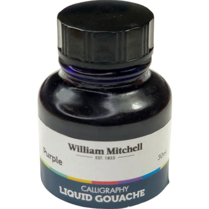 William Mitchell Liquid Gouache 30ml Purple 010