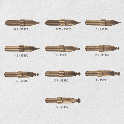 William Mitchell Script Nibs No:2