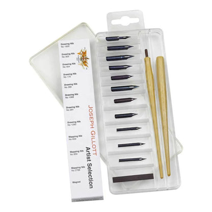 William Mitchell Joseph Gillott Artist Selection Set