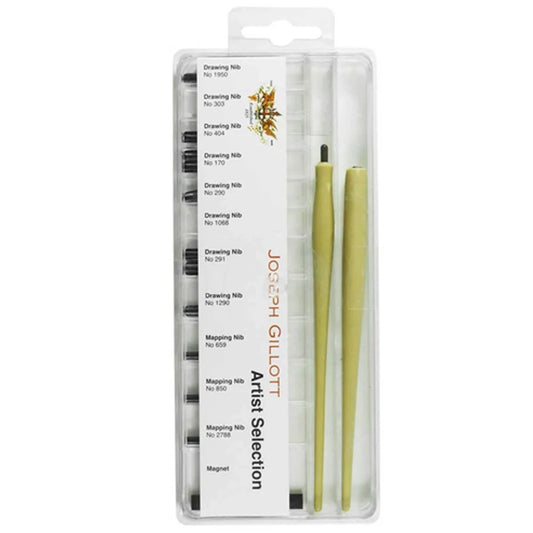 William Mitchell Joseph Gillott Artist Selection Set