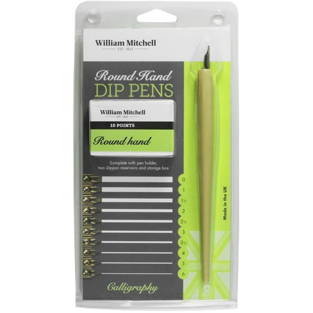 William Mitchell Calligraphy Round Hand Set (Sol El - Oblik)