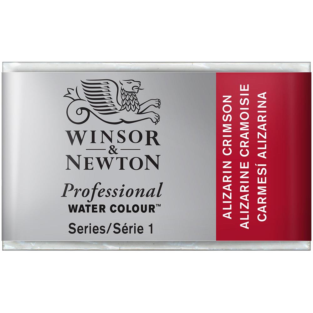 Winsor & Newton Professional Sulu Boya Alizarin Crimson 004 S.1 (Tam Tablet)