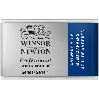 Winsor & Newton Professional Sulu Boya Antwerp Blue 010 S.1 (Tam Tablet)