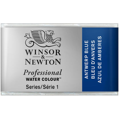 Winsor & Newton Professional Sulu Boya Antwerp Blue 010 S.1 (Tam Tablet)