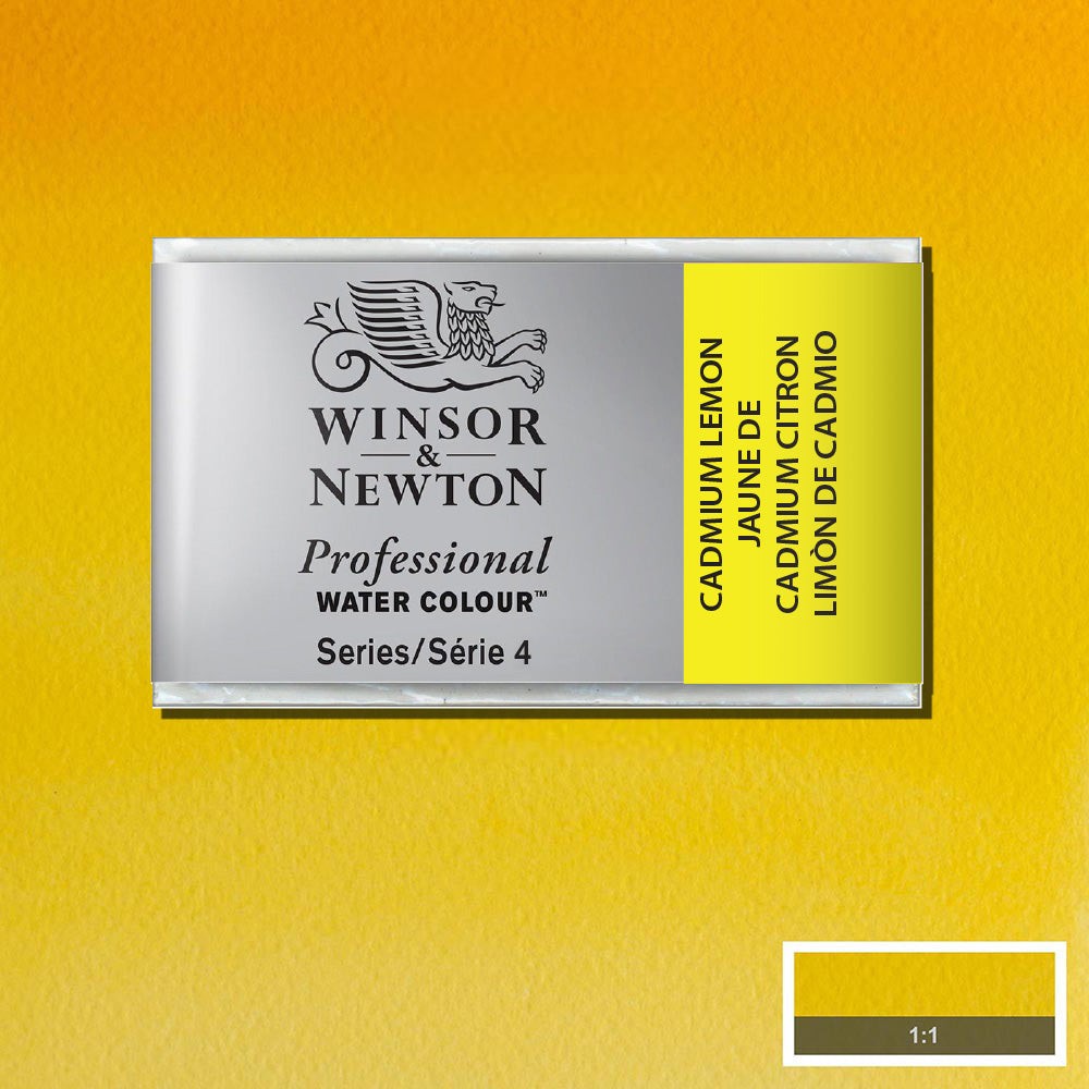 Winsor & Newton Professional Sulu Boya Cadmium Lemon 086 S.4 (Tam Tablet)