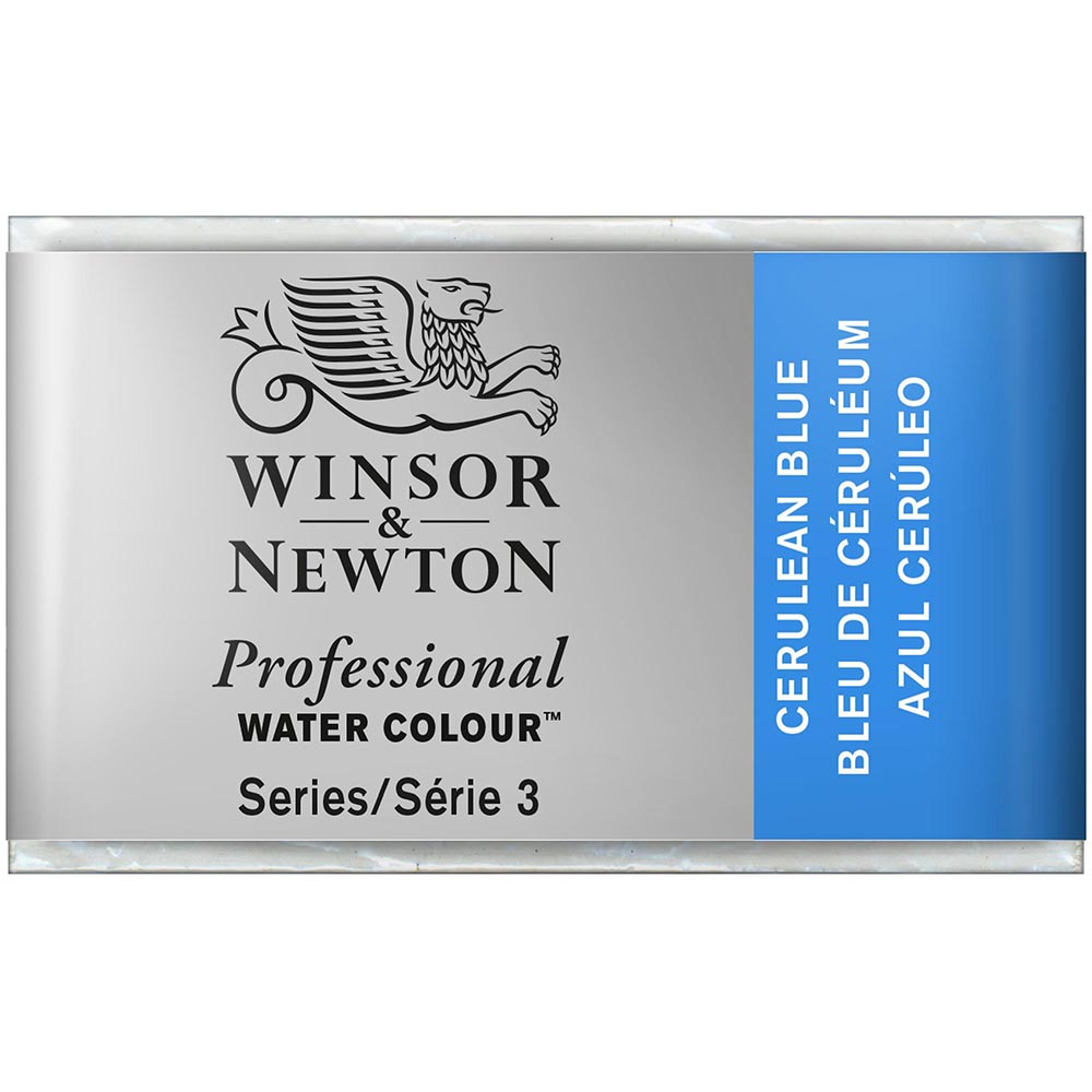 Winsor & Newton Professional Sulu Boya Cerulean Blue 137 S.3 (Tam Tablet)