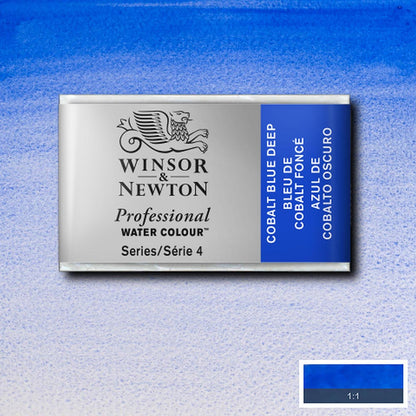 Winsor & Newton Professional Sulu Boya Cobalt Blue Deep 180 S.4 (Tam Tablet)