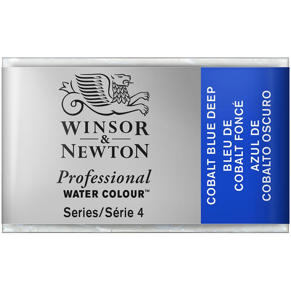Winsor & Newton Professional Sulu Boya Cobalt Blue Deep 180 S.4 (Tam Tablet)