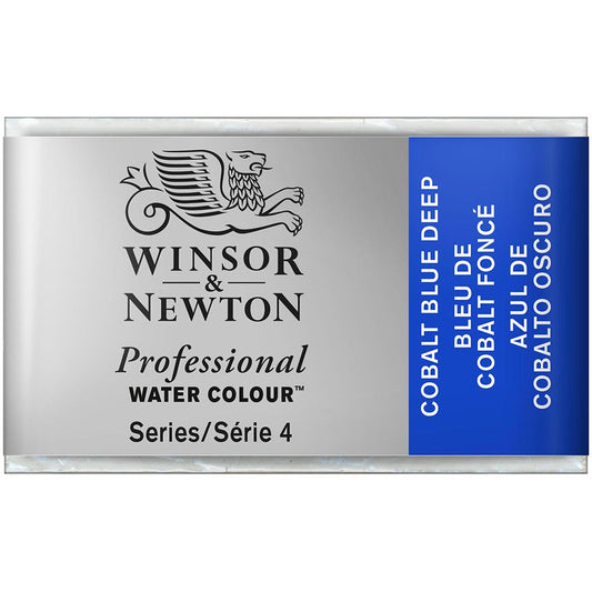 Winsor & Newton Professional Sulu Boya Cobalt Blue Deep 180 S.4 (Tam Tablet)