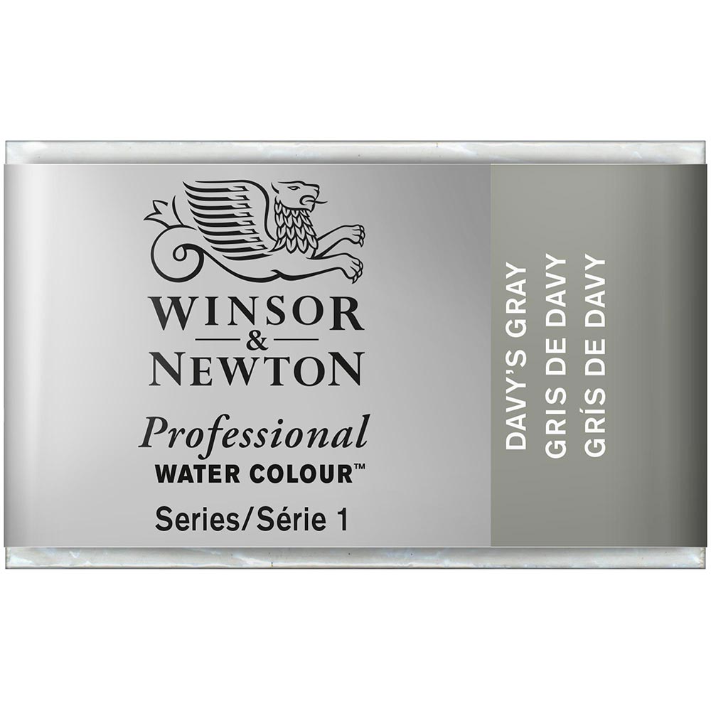Winsor & Newton Professional Sulu Boya Davy’s Gray 217 S.1 (Tam Tablet)