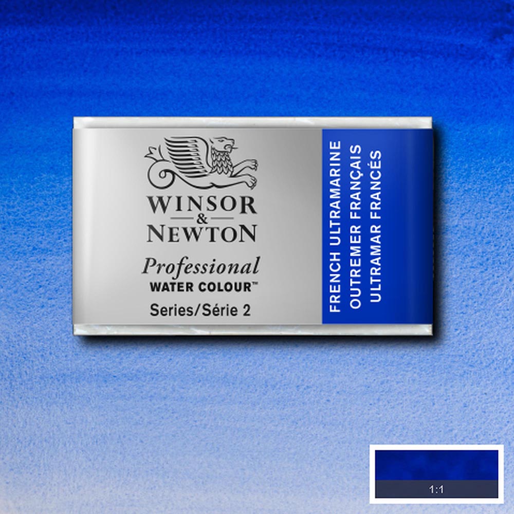 Winsor & Newton Professional Sulu Boya French Ultramarine 263 S.2 (Tam Tablet