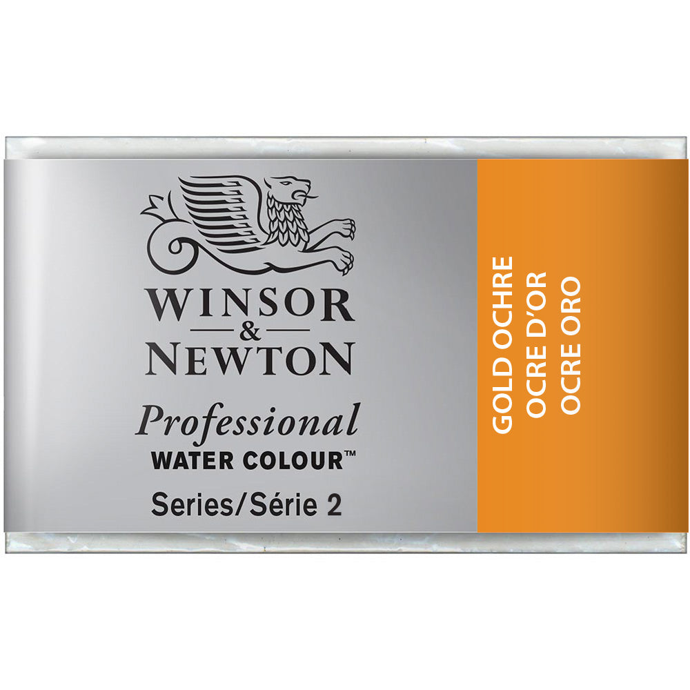 Winsor & Newton Professional Sulu Boya Gold Ochre 285 S.2 (Tam Tablet)