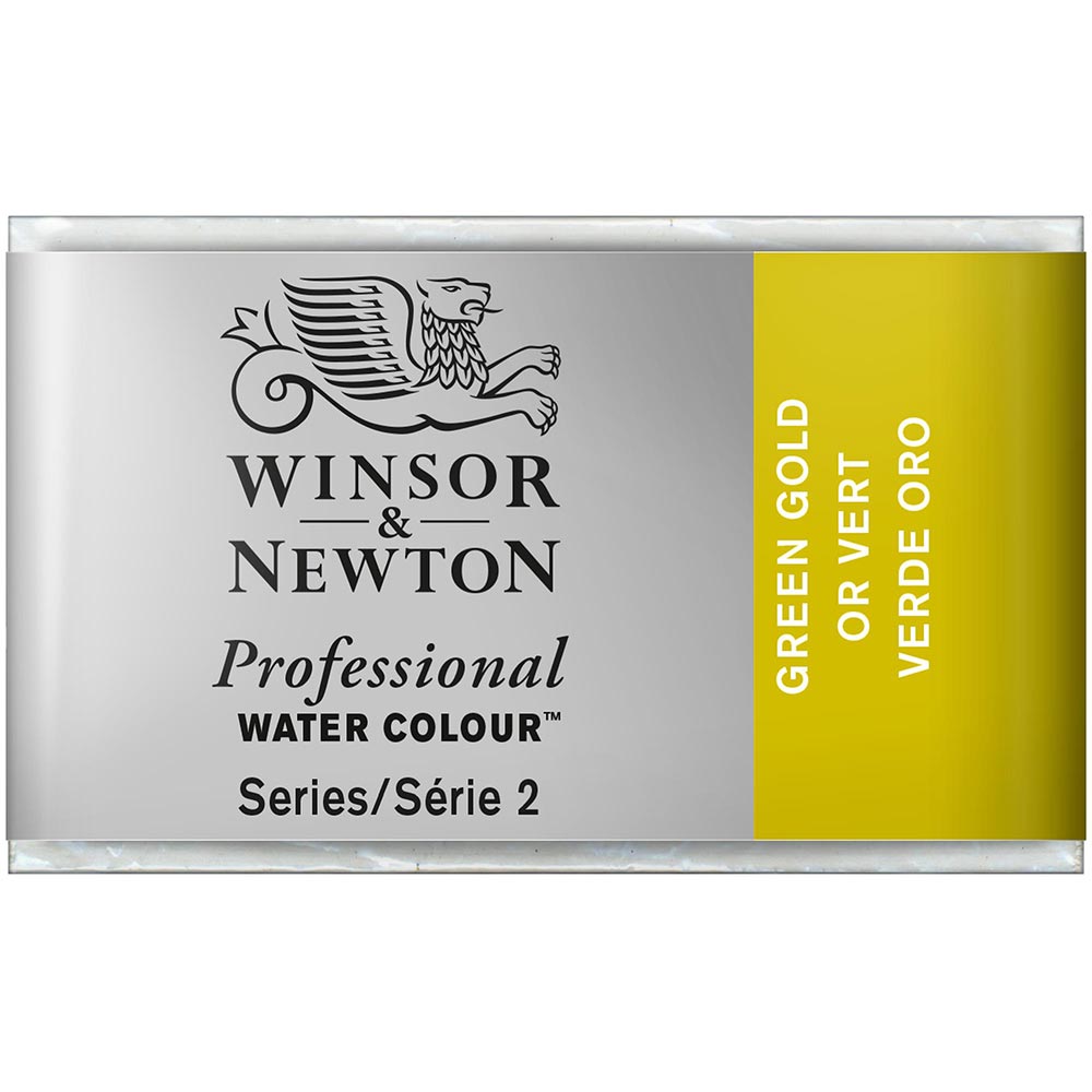 Winsor & Newton Professional Sulu Boya Green Gold 294 S.2 (Tam Tablet)
