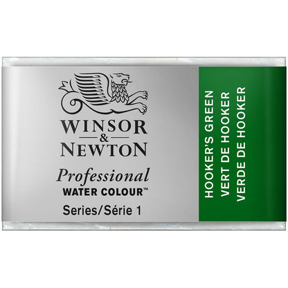 Winsor & Newton Professional Sulu Boya Hooker’s Green 311 S.1 (Tam Tablet)