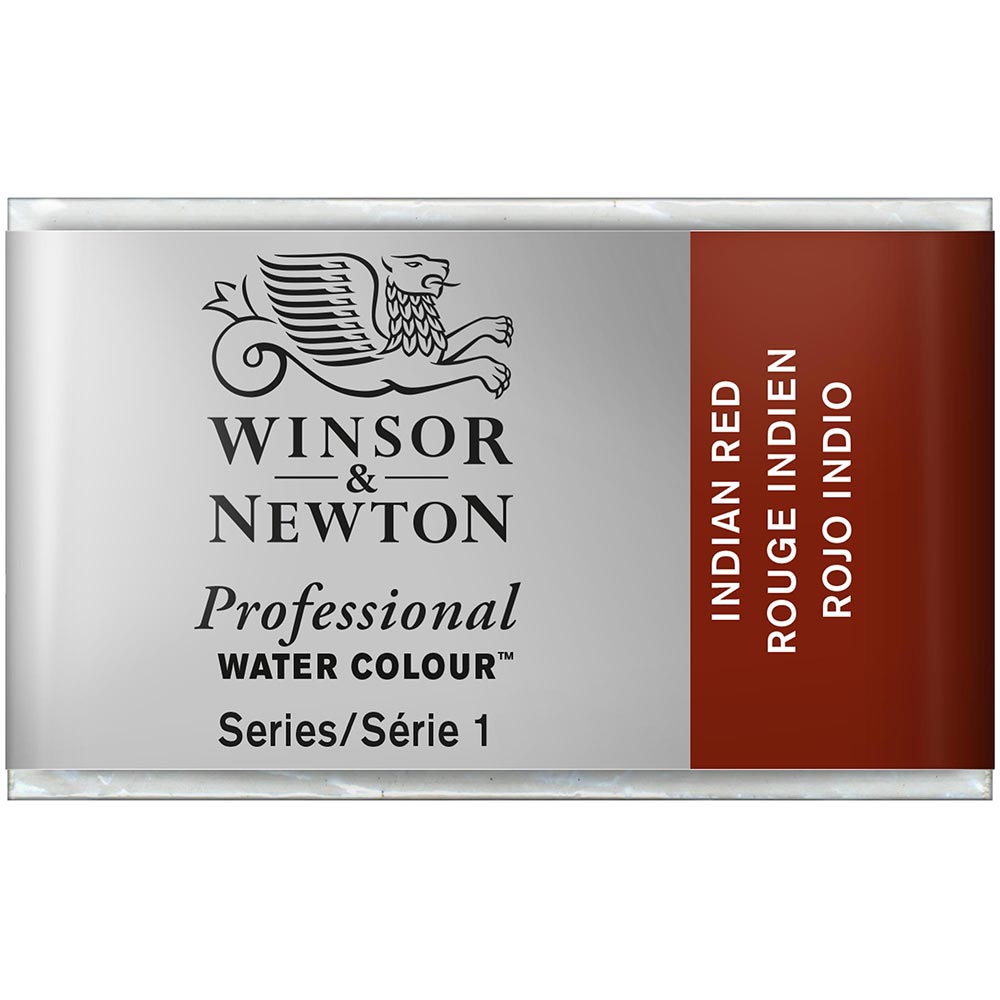 Winsor & Newton Professional Sulu Boya Indian Red 317 S.1 (Tam Tablet)