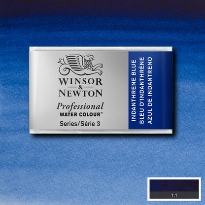 Winsor & Newton Professional Sulu Boya Indanthrene Blue 321 S.3 (Tam Tablet)