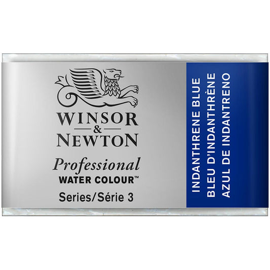 Winsor & Newton Professional Sulu Boya Indanthrene Blue 321 S.3 (Tam Tablet)