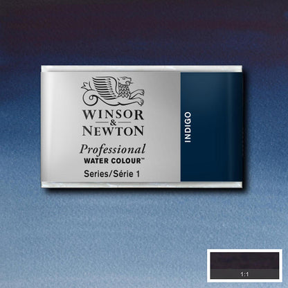 Winsor & Newton Professional Sulu Boya Indigo 322 S.1 (Tam Tablet)