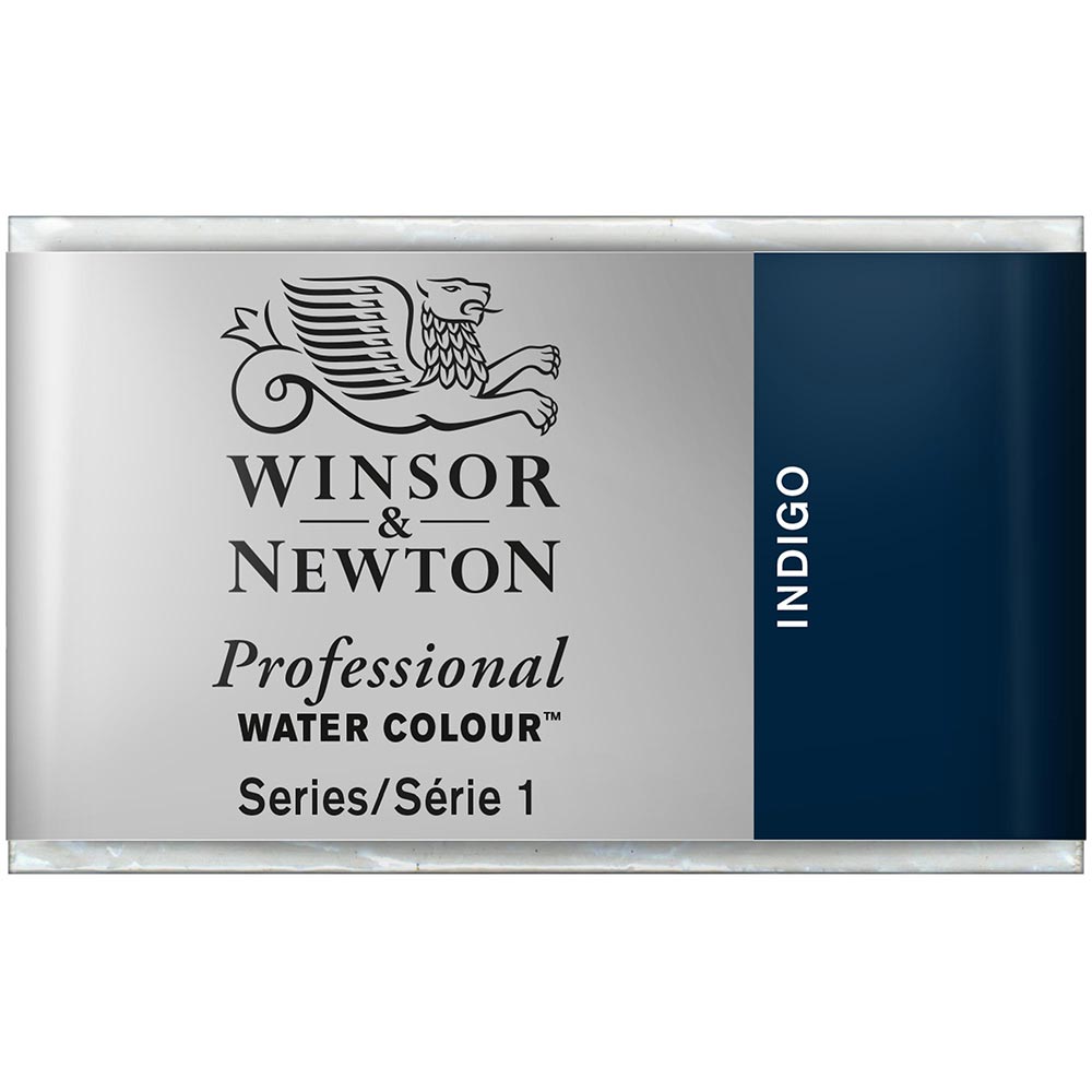Winsor & Newton Professional Sulu Boya Indigo 322 S.1 (Tam Tablet)