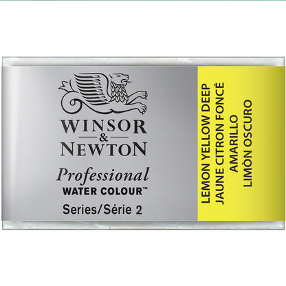 Winsor & Newton Professional Sulu Boya Lemon Yellow Deep 348 S.2 (Tam Tablet)