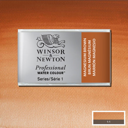 Winsor & Newton Professional Sulu Boya Magnesium Brown 381 S.1 (Tam Tablet)