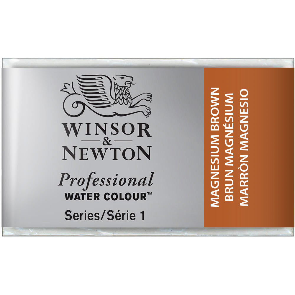 Winsor & Newton Professional Sulu Boya Magnesium Brown 381 S.1 (Tam Tablet)
