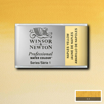 Winsor & Newton Professional Sulu Boya Naples Yellow 422 S.1 (Tam Tablet)