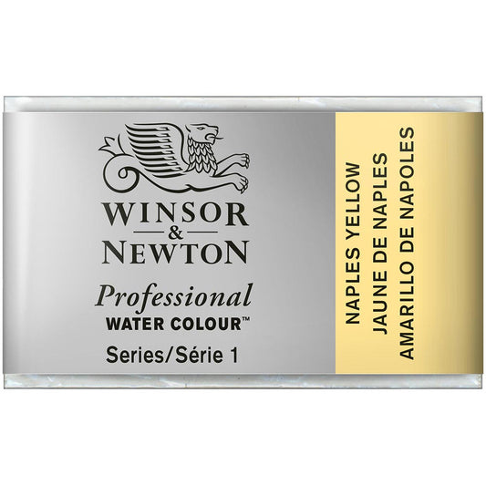 Winsor & Newton Professional Sulu Boya Naples Yellow 422 S.1 (Tam Tablet)