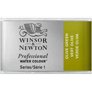 Winsor & Newton Professional Sulu Boya Olive Green 447 S.1 (Tam Tablet)