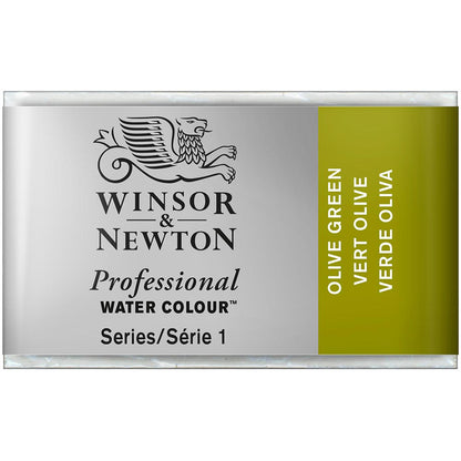 Winsor & Newton Professional Sulu Boya Olive Green 447 S.1 (Tam Tablet)
