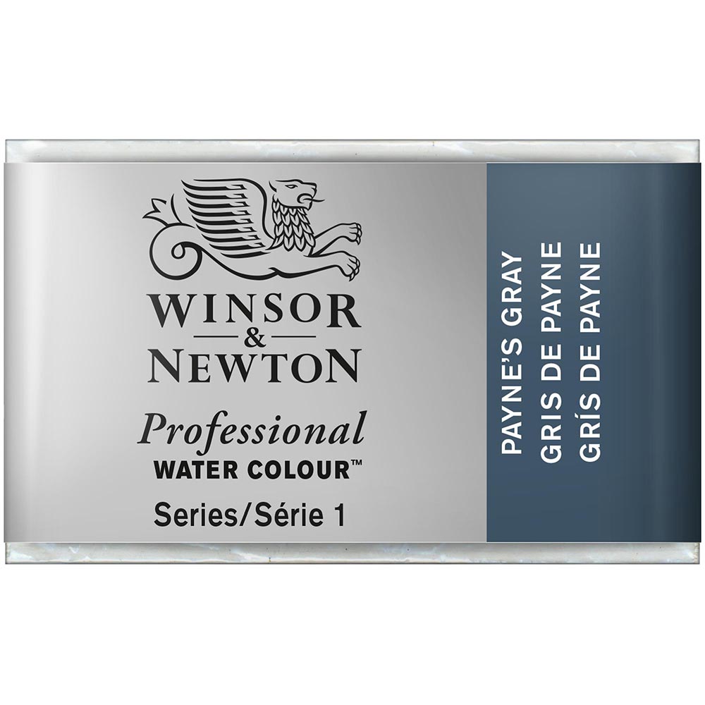 Winsor & Newton Professional Sulu Boya Payne’s Gray 465 S.1 (Tam Tablet)