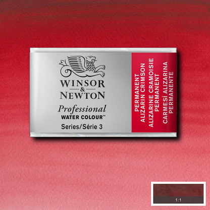 Winsor & Newton Professional Sulu Boya Permanent Alizarin Crimson 466 S.3 (Tam Tablet)