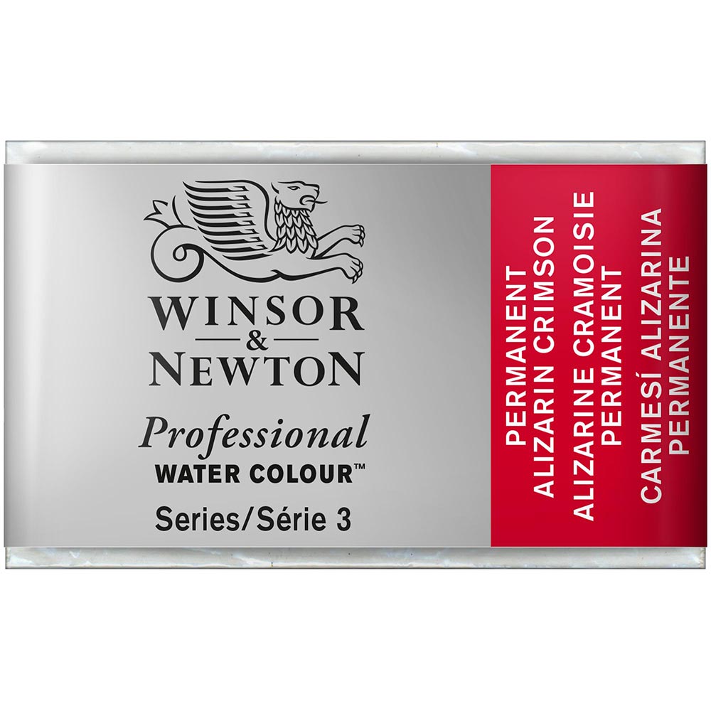 Winsor & Newton Professional Sulu Boya Permanent Alizarin Crimson 466 S.3 (Tam Tablet)