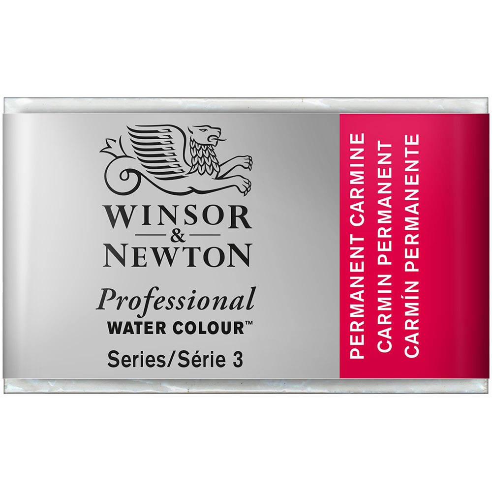 Winsor & Newton Professional Sulu Boya Permanent Carmine 479 S.3 (Tam Tablet)