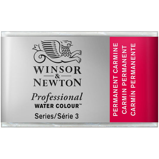 Winsor & Newton Professional Sulu Boya Permanent Carmine 479 S.3 (Tam Tablet)