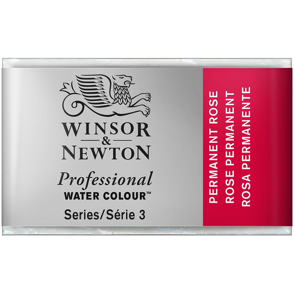 Winsor & Newton Professional Sulu Boya Permanent Rose 502 S.3 (Tam Tablet)