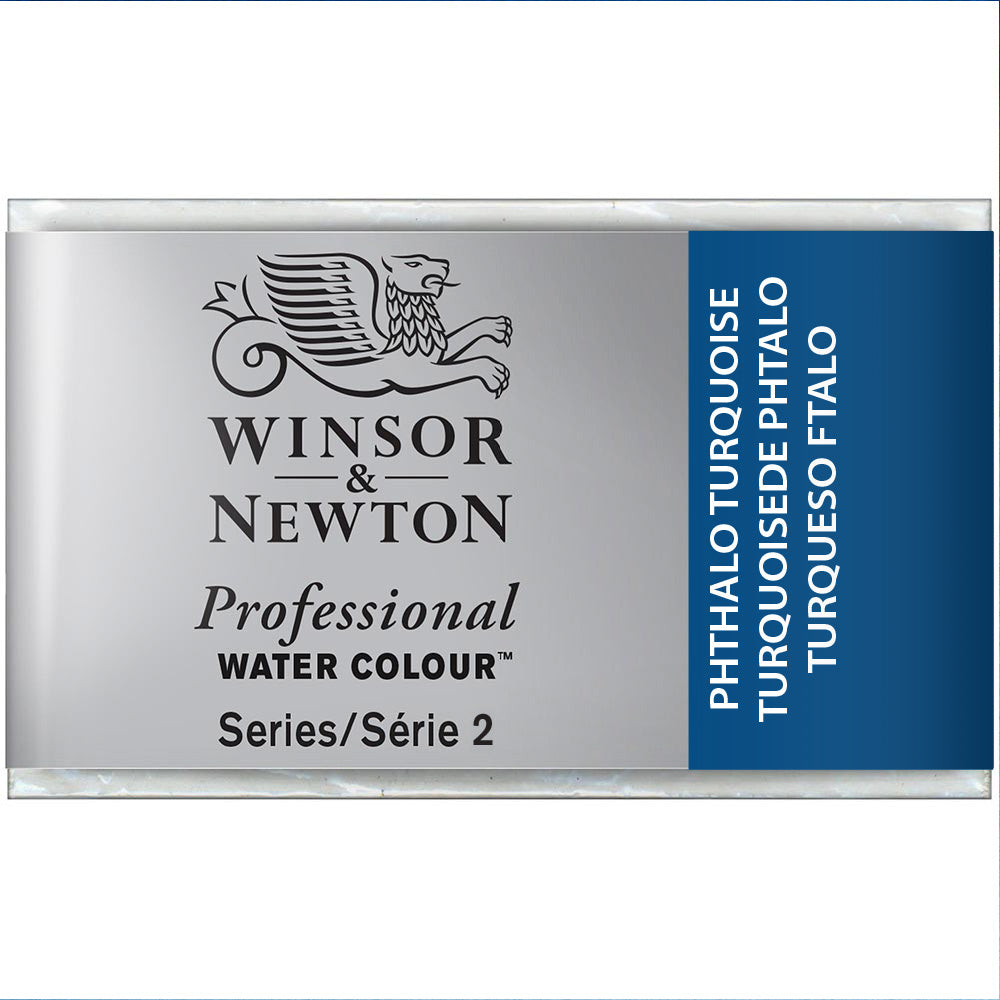 Winsor & Newton Professional Sulu Boya Phthalo Turquoise 526 S.2 (Tam Tablet)