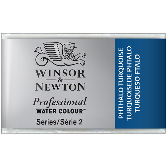Winsor & Newton Professional Sulu Boya Phthalo Turquoise 526 S.2 (Tam Tablet)