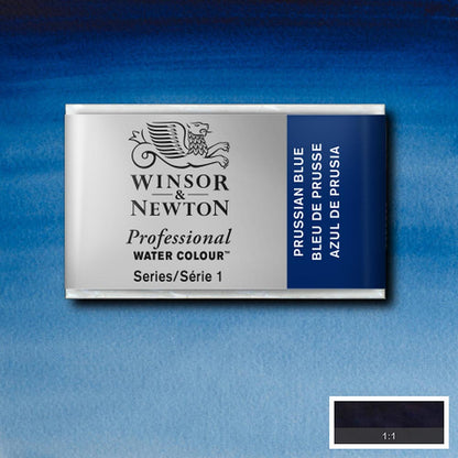 Winsor & Newton Professional Sulu Boya Prussian Blue 538 S.1 (Tam Tablet)