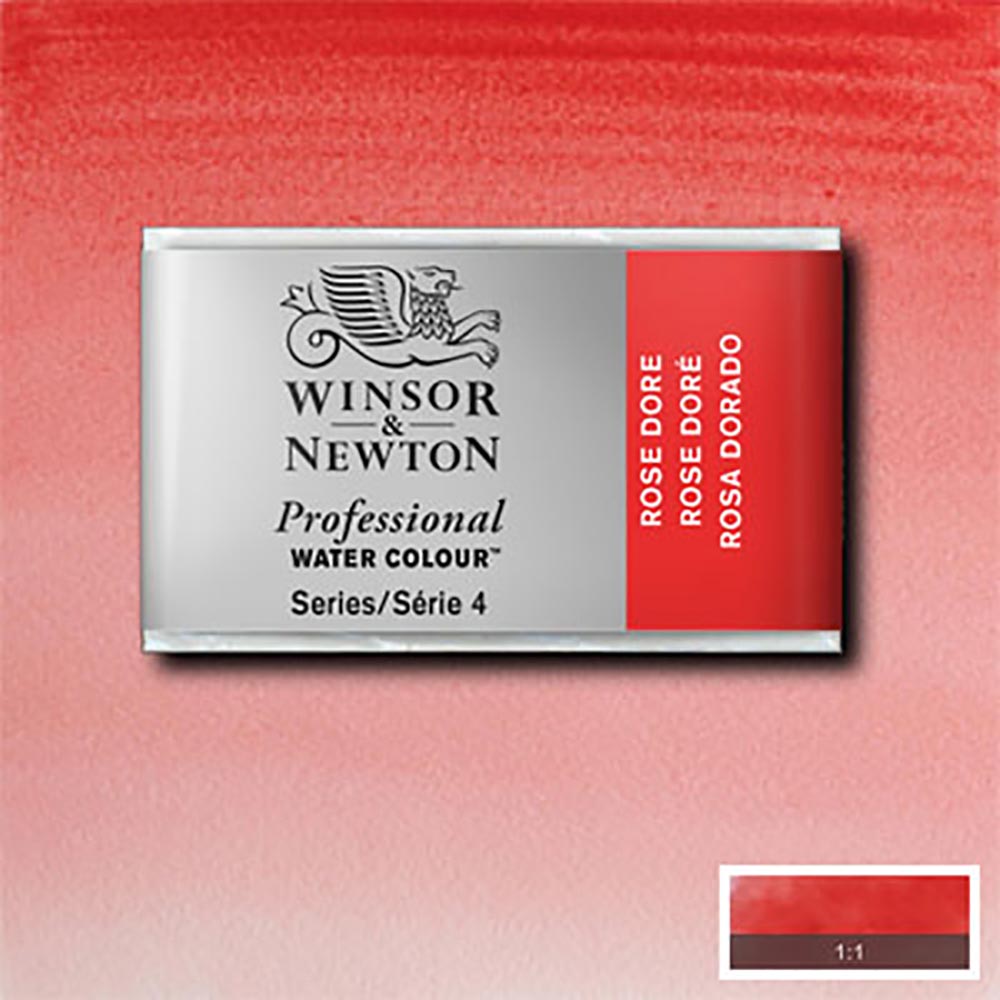 Winsor & Newton Professional Sulu Boya Rose Doré 576 S.4 (Tam Tablet)