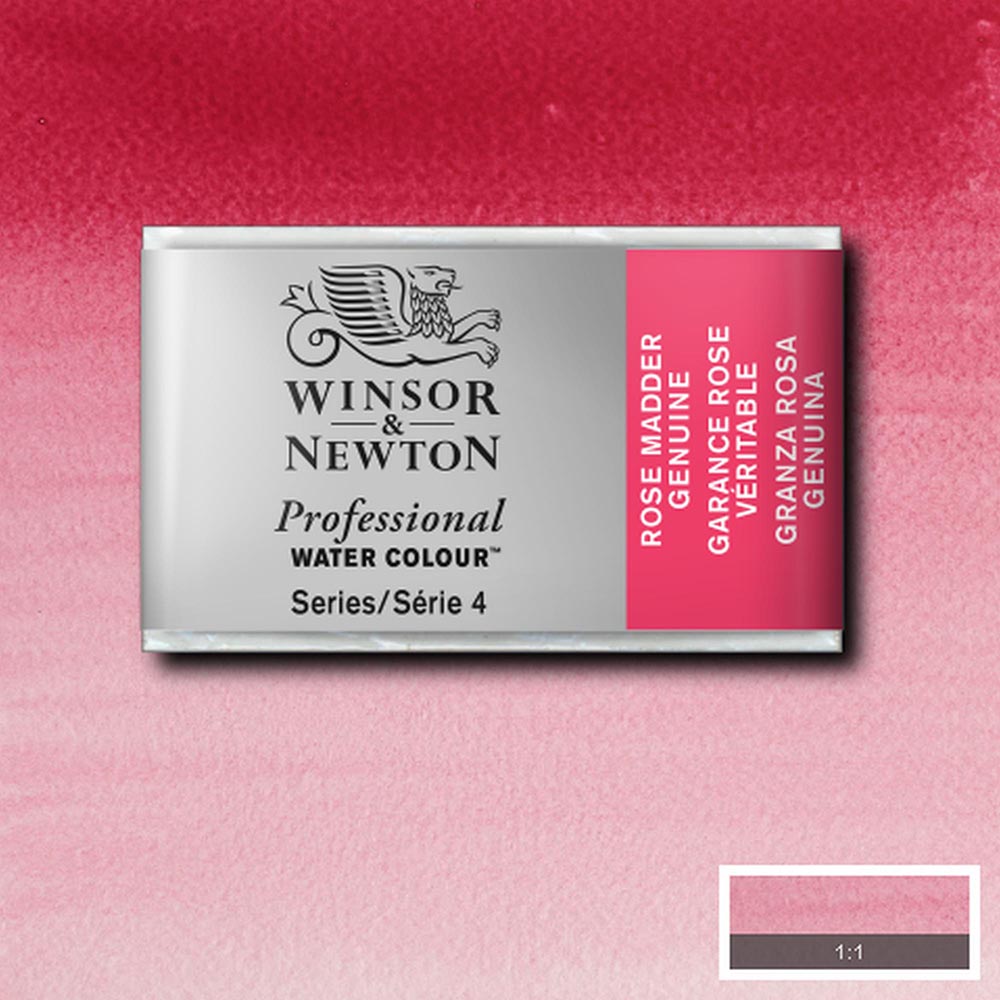 Winsor & Newton Professional Sulu Boya Rose Madder Genuine 587 S.4 (Tam Tablet)