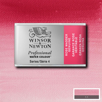 Winsor & Newton Professional Sulu Boya Rose Madder Genuine 587 S.4 (Tam Tablet)