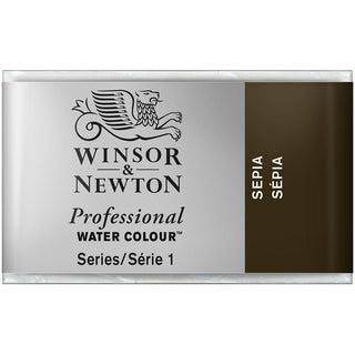 Winsor & Newton Professional Sulu Boya Sepia 609 S.1 (Tam Tablet)