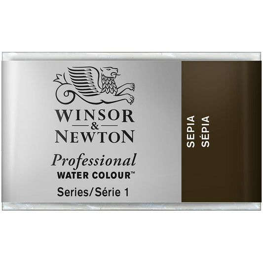 Winsor & Newton Professional Sulu Boya Sepia 609 S.1 (Tam Tablet)