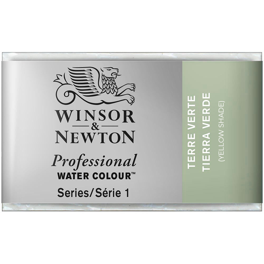 Winsor & Newton Professional Sulu Boya Terre Verte (Yellow Shade) 638 S.1 (Tam Tablet)