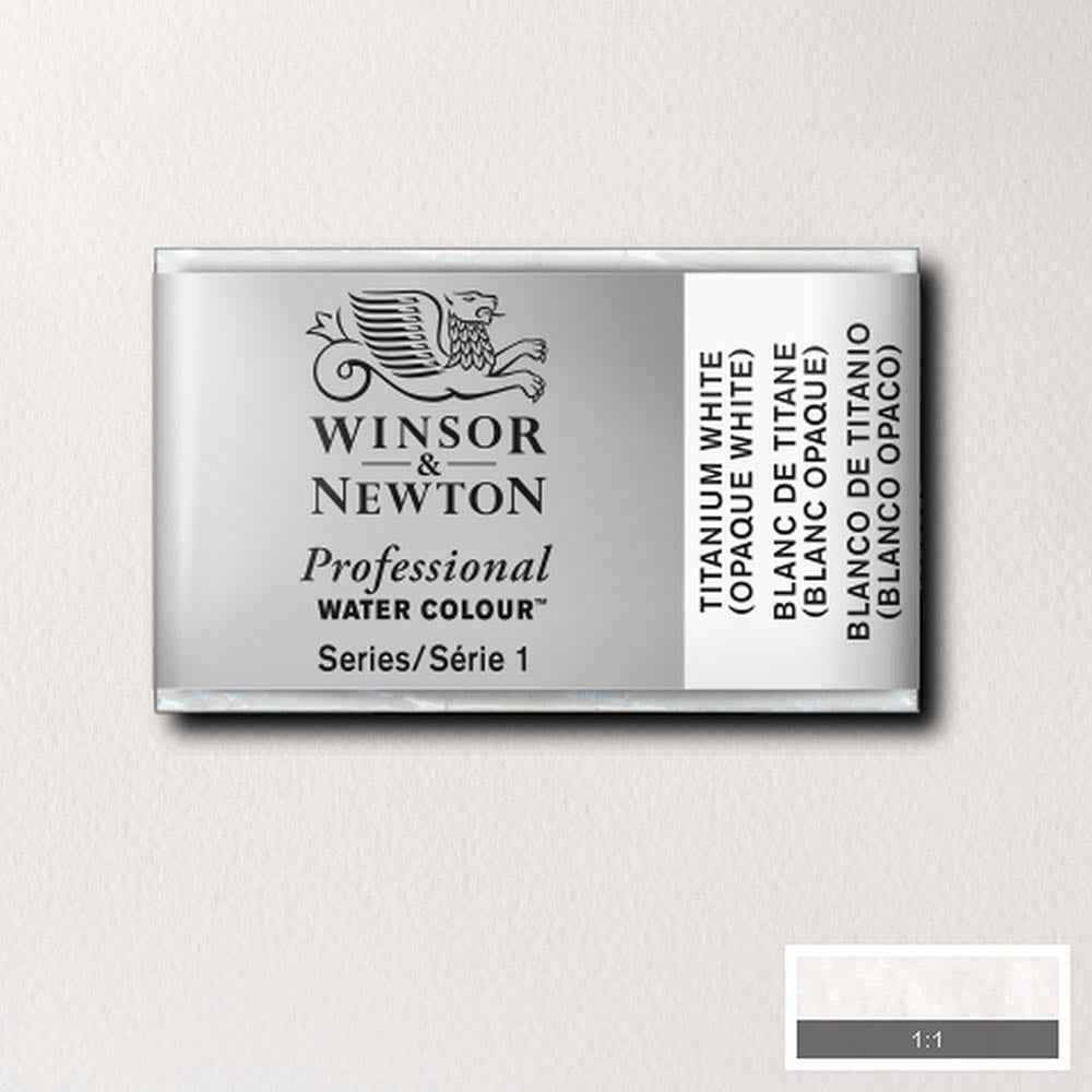 Winsor & Newton Professional Sulu Boya Titanium White 644 S.1 (Tam Tablet)