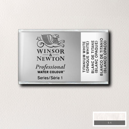 Winsor & Newton Professional Sulu Boya Titanium White 644 S.1 (Tam Tablet)